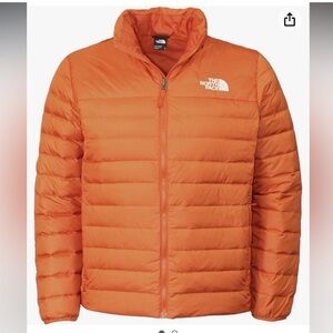 The North Face Minoqua Flare Il 2 Insulated 550-Down FZ Puffer Jacket Rust m